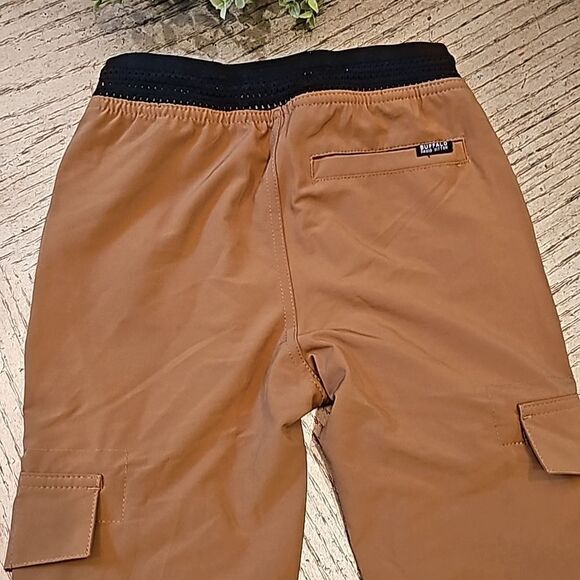 Tan joggers size 7 straight fit Buffalo David Bitton - Picture 7 of 11